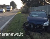 RETORBIDO 16/02/2017: Incidente auto-furgone sulla Sp1. 3 feriti