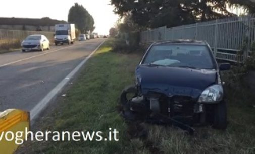 RETORBIDO 16/02/2017: Incidente auto-furgone sulla Sp1. 3 feriti