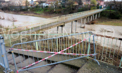 VOGHERA 27/02/2017: Al via i lavori al ponte pedonale sullo Staffora