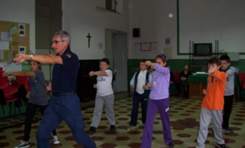 VOGHERA 09/03/2017: Scuola. Iniziati i corsi di Karate svolti dalla Polizia locale