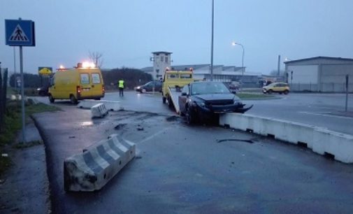 VOGHERA 03/03/2017: Incidenti. Grave un uomo sulla A21. Volvo si distrugge sui new jersey