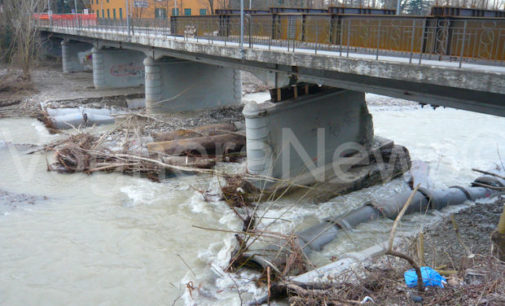 SALICE TERME 15/03/2017: Gli ultimi lavori poi il ponte riaprirà in modo completo