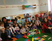 VOGHERA 21/03/2017: L’Assessore alla Famiglia Simona Virgilio in visita all’asilo Gavina