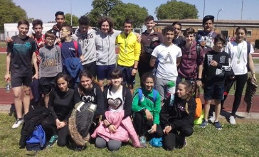 VOGHERA 21/04/2017: Vincenti gli alunni della Dante nelle gare al Campo Giovani