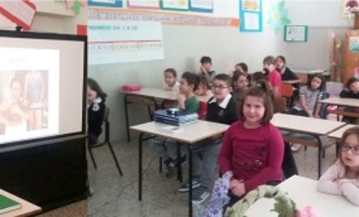 VOGHERA 13/04/2017: Scuola. Alla Primaria De Amicis si parla di “cibo e benessere”c