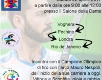 VOGHERA 21/04/2017: Vittorie e sconfitte. Gioia e rabbia. L’olimpionico Nespoli domani si racconta alla scuola Dante