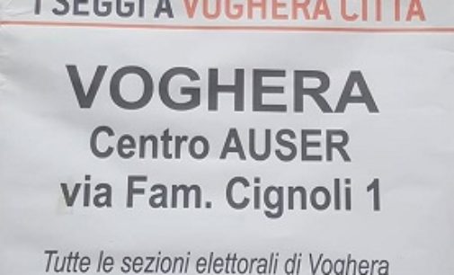 VOGHERA 30/04/2017: Primarie Pd. Si vota oggi fino alle 20 all’Auser