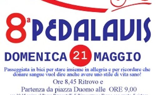 VOGHERA 17/05/2017: Domenica 21 maggio l’AVIS organizza l’ottava PedalAVIS