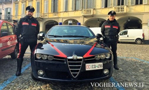 VOGHERA 02/05/2017: Cerca di bruciare la casa dove vive con la compagna e aggredisce i carabinieri. Arrestato