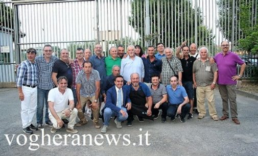 VOGHERA 14/06/2017: Per anni comandante della Polizia Penitenziaria di Voghera. Festa in carcere per il neo pensionato Lucio Bucci