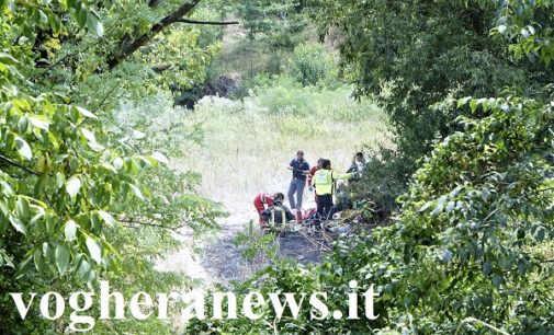 VOGHERA 20/07/2017: Fiamme e fumo sul sentiero che porta allo Staffora. Deceduto l’uomo rimasto ustionato. Soccorso era stato portato in gravissime condizioni al Centro grandi ustionati