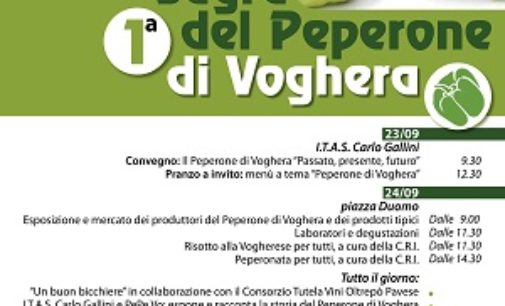 VOGHERA 13/09/2017: Il Peperone è tornato. Slowfood dà vita alla prima “Sagra del Peperone di Voghera”