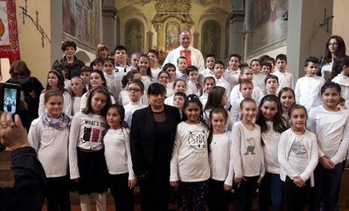 VOGHERA 07/10/2017: Anche il Coro della De Amicis alla Celebrazione dedicata a S. Francesco