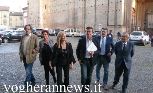 VOGHERA BRONI STRADELLA 25/10/2017: Tour in Oltrepo del candidato Pd alla Regione Giorgio Gori: Terra di eccellenze ma anche di potenzialità non sviluppate