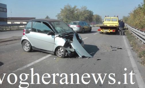 VOGHERA RIVANAZZANO 13/10/2017: Incidenti stradali. Tamponamento a Voghera. Frontale a “Riva”