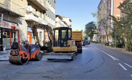 VOGHERA 23/10/2017: Senso unico per tre giorni in via don Minzoni