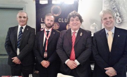 VOGHERA 17/10/2017: Ufficialmente aperta l’annata lionistica Club Voghera Host col nuovo presidente Angeleri