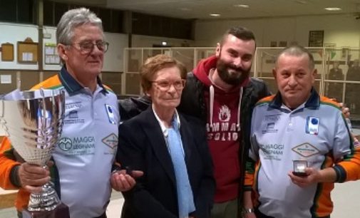 VOGHERA 03/11/2017: Bocce. A sorpresa vincono Madama e Visentin nell’ottava edizione del Memorial Fortunati