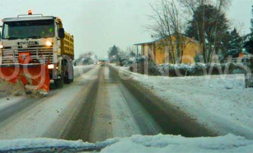 VOGHERA PAVIA 30/11/2017: La Sala operativa della Protezione civile conferma neve per domani