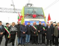 MORTARA 29/11/2017: Dalla provincia di Pavia il treno diretto Italia-Cina che brucia la concorrenza dei cargo impiegando ‘solo’ 18 giorni