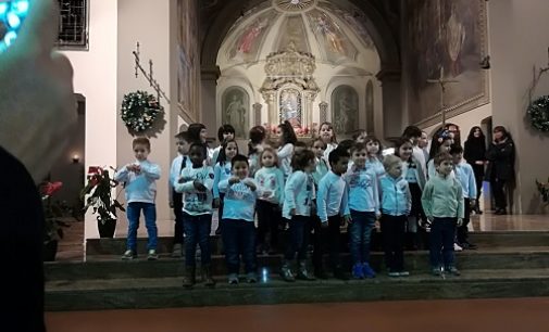 VOGHERA 22/12/2017: In Santa Maria delle Grazie il tradizionale Concerto di Natale della primaria De Amicis