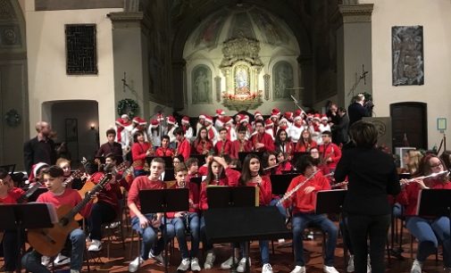 VOGHERA 18/12/2017: Scuola. Tutto esaurito in Santa Maria delle Grazie per il concerto di Natale dell’Istituto Dante