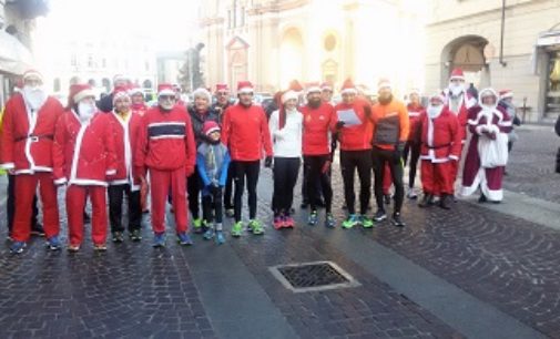 VOGHERA 27/12/2017: Anche a Voghera i Babbi natale “runners”