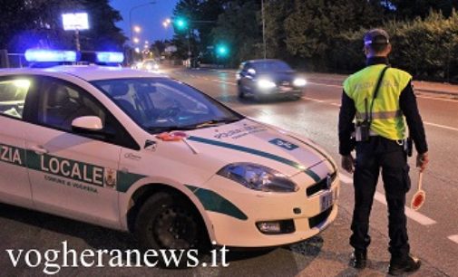 VOGHERA 01/12/2017: Controlli su strada della Polizia Locale. Un arresto e una denuncia