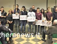 VOGHERA 27/01/2018: Ipsia Calvi. Inaugurato il nuovo laboratorio tecnologico Leporati. Premiati anche gli studenti meritevoli (4 le borse di studio erogate dall’Associazione Artigiani)