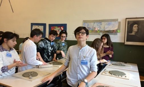 VOGHERA 23/01/2018: Scuola. Anche l’arte della ceramica nel Pof della media Pascoli. Sabato scorso l’open day