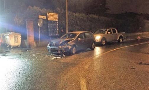 RIVANAZZANO 26/02/2018: Due incidenti nel fine settimana. Auto distrutte. Occupanti illesi