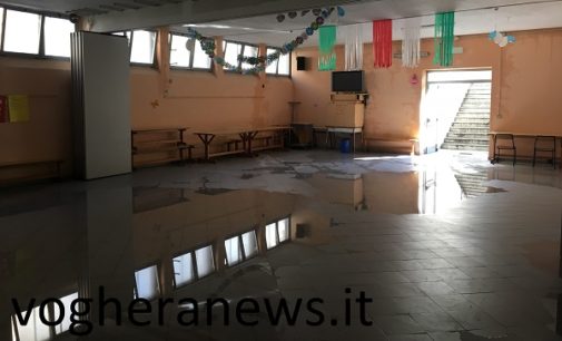 VOGHERA 08/03/2018: Atto vandalico alla scuola materna di Pombio. Allagate le aule. Sede inagibile. L’assessore: “Atto spregevole”