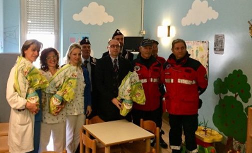 VOGHERA 04/04/2018: Le Uova di Pasqua dei Carabinieri ai bambini ricoverati in Ospedale