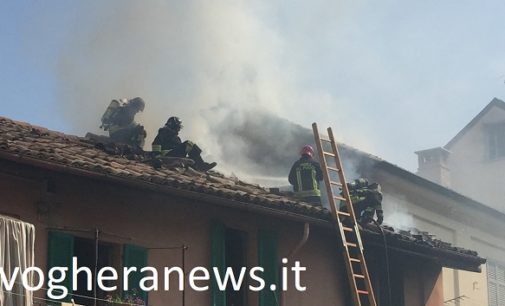 VOGHERA 27/04/2018: Infarto per il pompiere impegnato sull’incendio di oggi in Vicolo Ricci. Salvato mentre era ricoverato al Pronto Soccorso