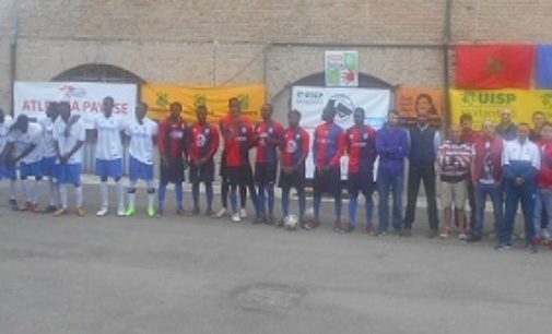 VOGHERA 07/05/2018: Migranti. Conclusa la prima fase del Torneo di Calcio senza Barriere