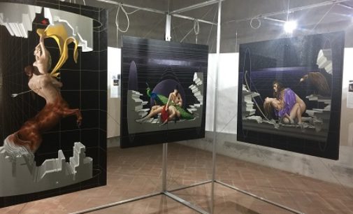 VOGHERA 17/05/2018: I quadri di Gerico in mostra al Castello fino al 3 Giugno