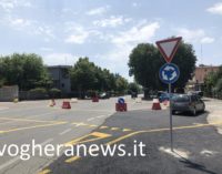 VOGHERA 20/06/2018: Già attiva la rotonda in via Carlo Emanuele III incrocio via Barenghi