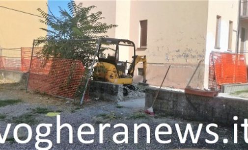 VOGHERA 27/07/2018: Macerie alle case Aler. L'”Ecologia” le fa sgomberare