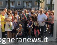 VOGHERA 11/07/2018: Folla all’inaugurazione del parco giochi inclusivo per bambini disabili (FOTO VIDEO). Altri 32mila euro dal comune per dotarlo di bagni idonei