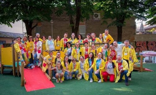 VOGHERA 27/09/2018: Domenica grande festa con i Clown di Corsia al Parco giochi inclusivo di viale Marx