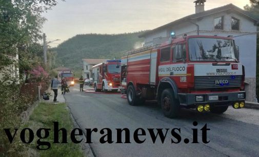 VARZI 26/09/2018: Fiamme nella Torrefazione. Danni alla struttura di Nivione ma i pompieri evitano il peggio