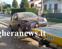 BORGO PRIOLO CASTEGGIO 06/09/2018: Cinghiale attraversa e l’auto si ribalta. Ferita una donna. Ieri ragazzino investito a Casteggio