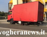 VOGHERA CAVA MANARA 11/09/2018: La ruota del furgone si stacca e piomba su un’auto in transito. Terrore stamattina sulla Sp35 per due vogheresi
