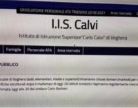 VOGHERA 30/10/2018: Violato il sito del Calvi. Falso messaggio di chiusura scuole oggi. Il sindaco smentisce e annuncia denunce