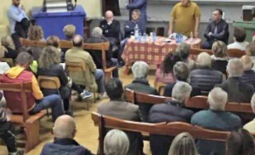 VOGHERA 04/10/2018: Sala piena a Medassino per l’incontro sulla nuova raccolta differenziata