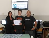 VOGHERA 12/10/2018: Scuola. Consegnata alla Pascoli la prima Patente Europea del Computer