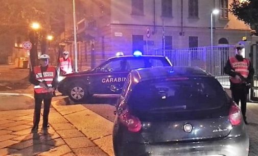 VOGHERA 27/11/2018: I Carabinieri pattugliano ancora le zone calde della città. 26 identificati e 2 denunciati