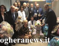 VOGHERA 15/11/2018: Centinaia di Peluche donati dal Rotary alla Pediatria. L’iniziativa estesa anche agli ospedali di Vigevano e Brescia