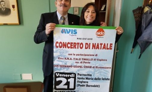 VOGHERA 18/12/2018: Venerdì dai Barnabiti il Concerto di Natale dell’AVIS e dell’AIDO