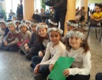 VOGHERA 19/12/2018: Gli auguri di Natale degli alunni della primaria “De Amicis” agli ospiti della Casa di Riposo